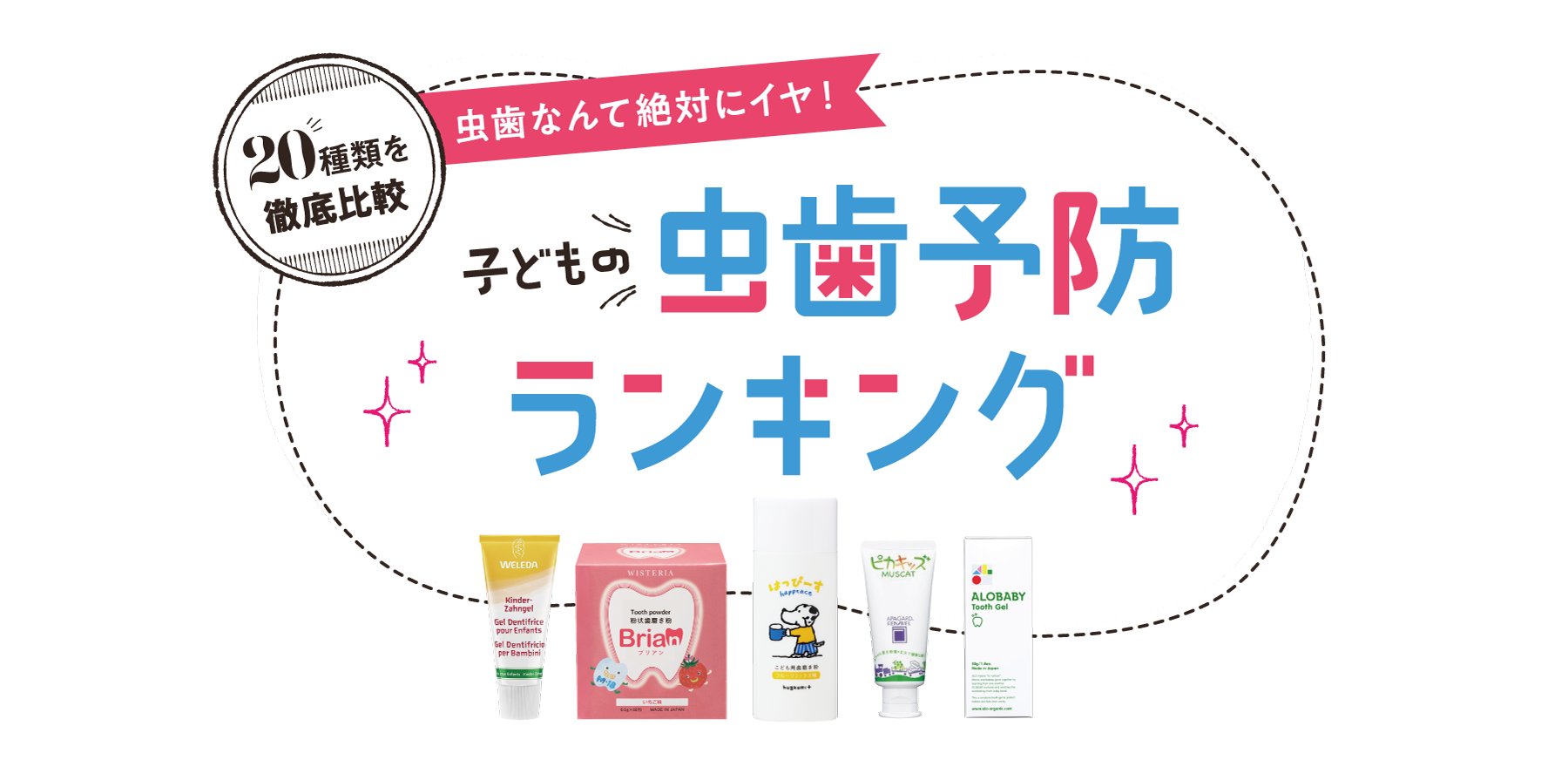 子どもの虫歯予防ランキング